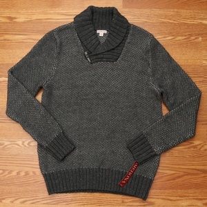 *SOLD* NEW Merona Cowl Neck Horn Toggle Sweater